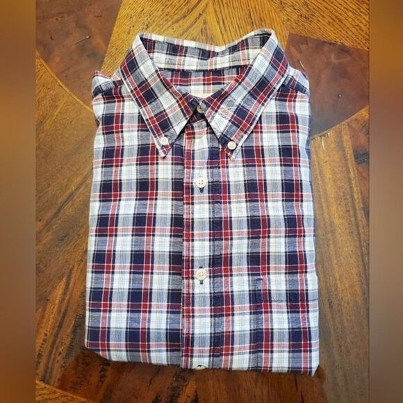 Eddie Bauer Plaid Men's Long Sleeve Shirt in Size M - Picture 2 of 5